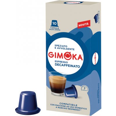 Gimoka Espresso Soave Decaffeinato 10 ks – Hledejceny.cz