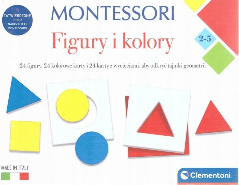 Clementoni Montessori tvary a barvy