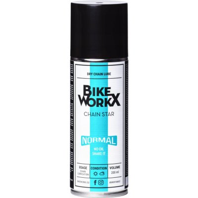 BikeWorkX Chain Star Normal spray 200 ml – Zbozi.Blesk.cz