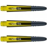 Winmau Vecta plastové s hliníkovým topem žluté krátké – Sleviste.cz