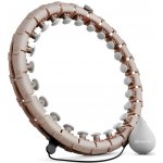Hop-Sport Hula-hop se zátěží 41-105 cm béžové – Hledejceny.cz