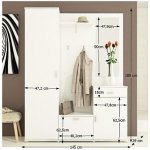 Kondela Amalia dub sonoma bílá – Zboží Dáma