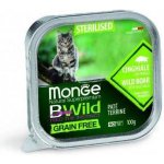 Monge BWild Grain Free Sterilised Divočák se zeleninou 100 g – Zbozi.Blesk.cz