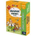 Albi Kvído Obrázkové hádanky na cesty Vzhůru za zvířátky doporučený věk 5+ – Zboží Dáma
