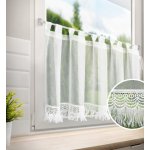 Dekorační krátká vitrážová záclona do kuchyně JORIKA 150x60 cm MyBestHome – Hledejceny.cz