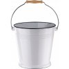Úklidový kbelík Dema Smaltovaný kbelík na vodu 10 l bílý 15147D