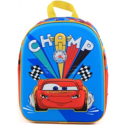 Disney batoh Cars Auta Champ modrý – Zboží Mobilmania