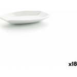 Ariane Podnos na aperitivy Alaska 9,6x5,9cm Mini Ovál Keramický Bílý 10x7,4x1,5cm 18ks – Sleviste.cz