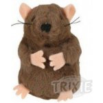 Trixie Stojící pískací plyšový krtek s catnipem 8cm – Zboží Dáma