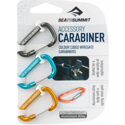 Sea To Summit Accessory Carabiner 3-pack - multifunkční karabinky – Zboží Mobilmania