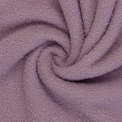 Teddy bouclé fleece - levandulová 643 – Hledejceny.cz