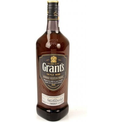 Grant's Triple Wood Smoky 40% 1 l (holá láhev) – Hledejceny.cz