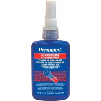 PERMATEX RED na závity vysoká pevnost 50g