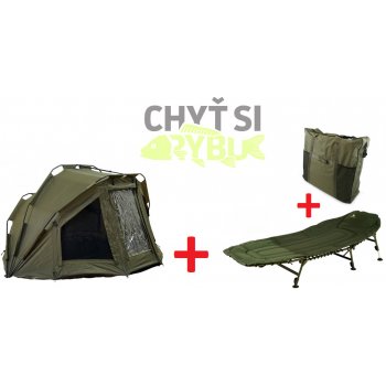 Giants Fishing Bivak Specialist XT Bivvy 2 Man set Lehátko a přepravní  taška na lehátko od 7 199 Kč - Heureka.cz