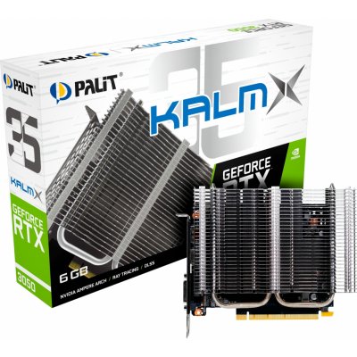 Palit GeForce RTX 3050 KalmX 6GB GDDR6 NE63050018JE-1070H – Zboží Mobilmania