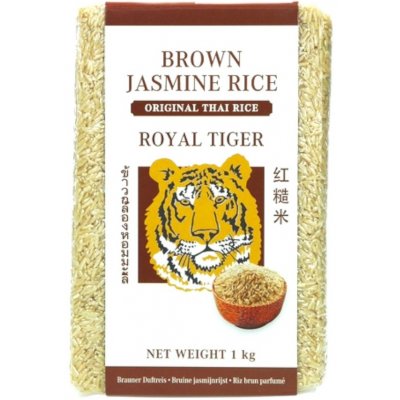 Tiger Jasmínová rýže hnědá 1 kg – Hledejceny.cz