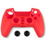Spartan Gear Controller Silicon Skin Cover and Thumb Grips - Red PS5 – Zboží Mobilmania