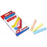 WIKY Křídy školní barevné 12 ks 881611 – Zboží Dáma