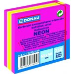 Samolepicí blok poznámek DONAU 50 × 50 mm, 250 listů, smíšené neonové barvy, růžová, 7575021-99 – Hledejceny.cz