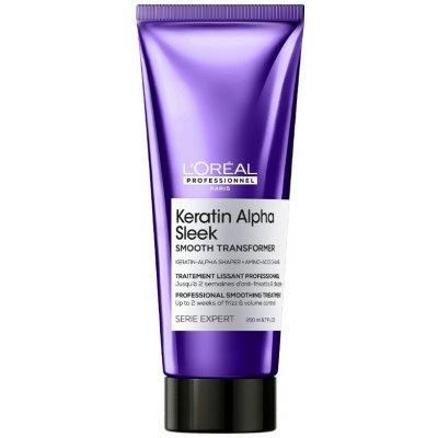 Loréal Professionnel Keratin Alpha Sleek Smooth Transformer 200 ml – Zboží Dáma