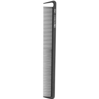 Xanitalia hřeben Carbon s turmalínem řídký/hustý vybírací zub PRO 0041 18 cm – Zboží Dáma