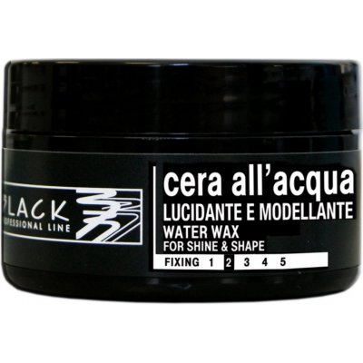 Black Water Wax For Shine & Shape vosk na vlasy 100 ml – Zboží Mobilmania
