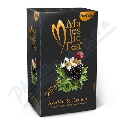 Biogena Majestic Tea ALOE VERA OSTR 20 x 2,5 g – Hledejceny.cz