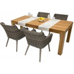DEOKORK Zahradní ratanová sestava MONTE VICTORIA 200 1 + 6 křesel – Zboží Mobilmania