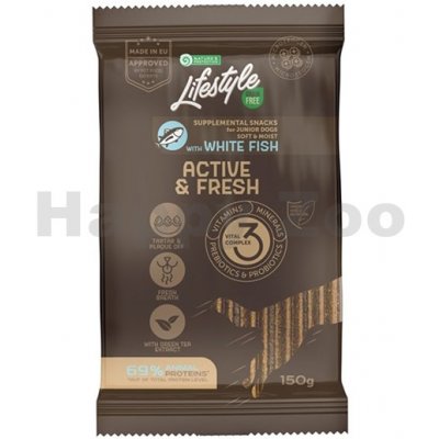 NATURE´S PROTECTION Dog Snack Lifestyle White Fish Active & Fresh 150 g – Hledejceny.cz