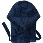 SCANquilt župan BELA DUO s kapucí tmavě modrá župan – Zboží Dáma