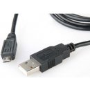 Equip 128594 micro USB 2.0 cable AM -> MBM5P 1m, černý