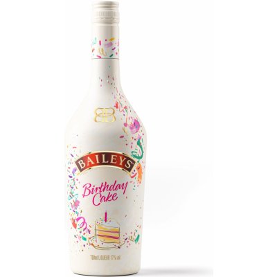 Baileys Birthday Cake 17% 0,7 l (holá láhev) – Zboží Mobilmania