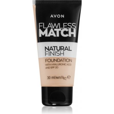 Avon Flawless Match Natural Finish hydratační make-up SPF20 115P Pale Pink 30 ml – Zboží Dáma