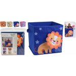 Koopman Úložný box textilní 32 x 32 cm růžová – Sleviste.cz