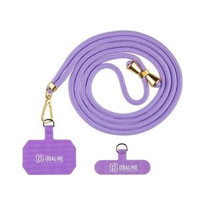 Popruh OBAL:ME NeckTag Allure na Telefon Purple 143788 – Sleviste.cz