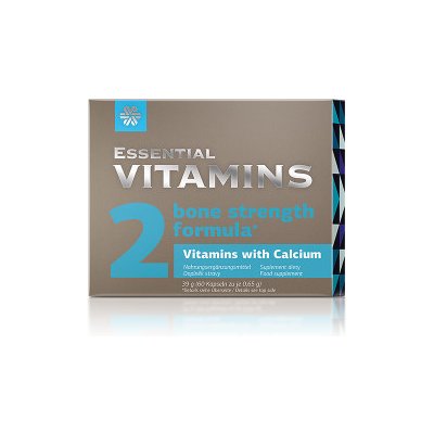 Siberian Wellness Essential Vitamins Vitamins with Calcium 60 kapslí – Hledejceny.cz