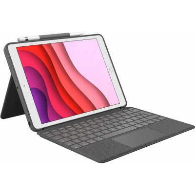 Logitech ochranný kryt s klávesnicí Combo Touch pro Apple iPad 2022 10. generace, mezinárodní US 920-011382 šedá – Zboží Živě