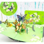 3532 Blahopřání 3D motýli – Zboží Mobilmania