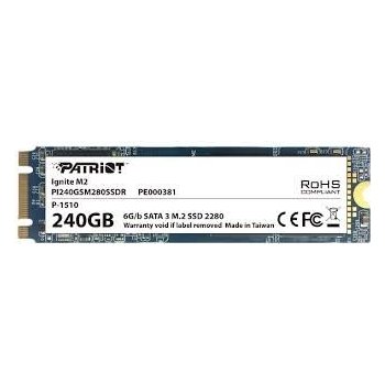 Patriot Ignite 240GB, SSD, SATA, PI240GSM280SSDR