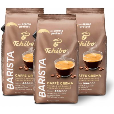 Tchibo Barista Caffè Crema zrnková 3 x 1 kg – Hledejceny.cz