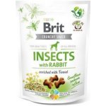 Brit Care Dog Crunchy Cracker Insects with Rabbit enriched with Fennel 200 g – Sleviste.cz
