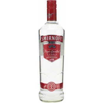 Smirnoff Red 1 l (holá láhev)