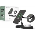 Tech-Protect A12 3in1 Stand & Wireless Charger černá – Zbozi.Blesk.cz