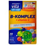 Maxivita B komplex + vitamin C 30 tablet – Hledejceny.cz