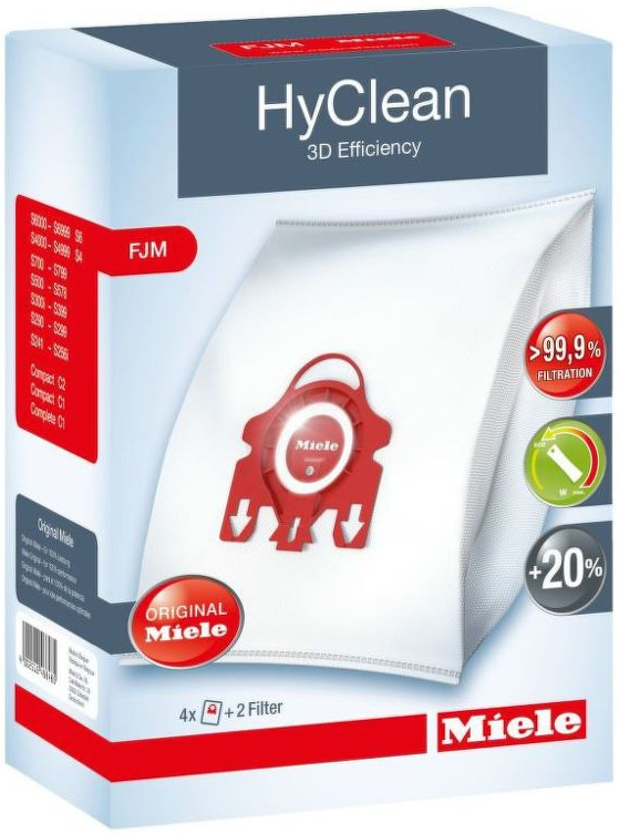 Miele HyClean 3D FJM 12281690 sáčky a filtry 4 + 2 ks