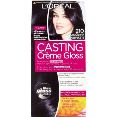 L'Oréal Casting Creme Gloss 210 modročerná 48 ml – Zbozi.Blesk.cz