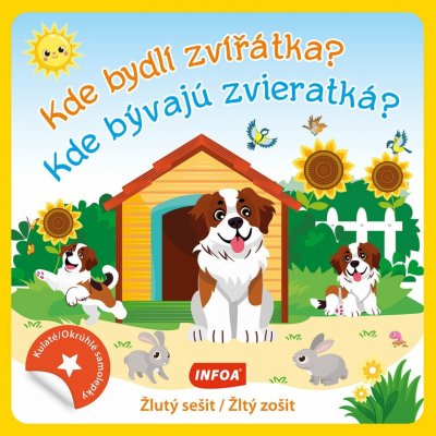 Kulaté samolepky kde bydlí zvířátka – Hledejceny.cz