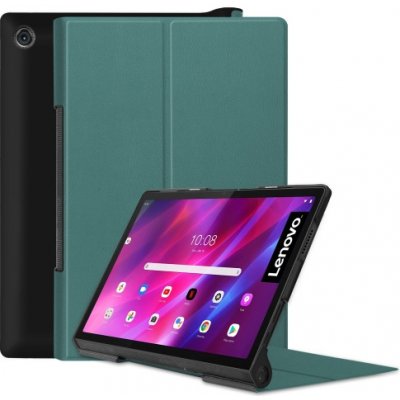 Protemio Leather zaklapovací obal Lenovo Yoga Tab 11 34648 zelený – Zboží Mobilmania