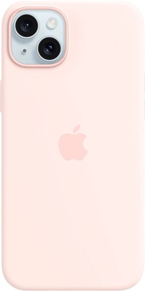 Apple Silikonové s MagSafe iPhone 15 Plus, světle růžové MT143ZM/A