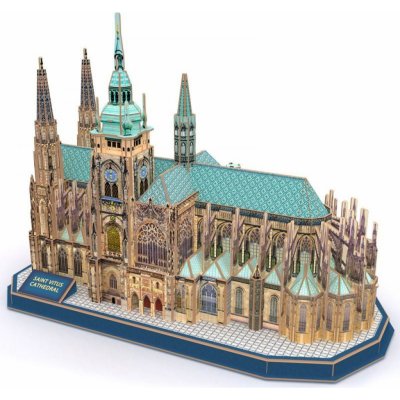 CubicFun 3D puzzle Katedrála svatého Víta 193 ks – Zboží Dáma